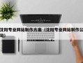 平阳沈阳专业网站制作方案（沈阳专业网站制作公司）
